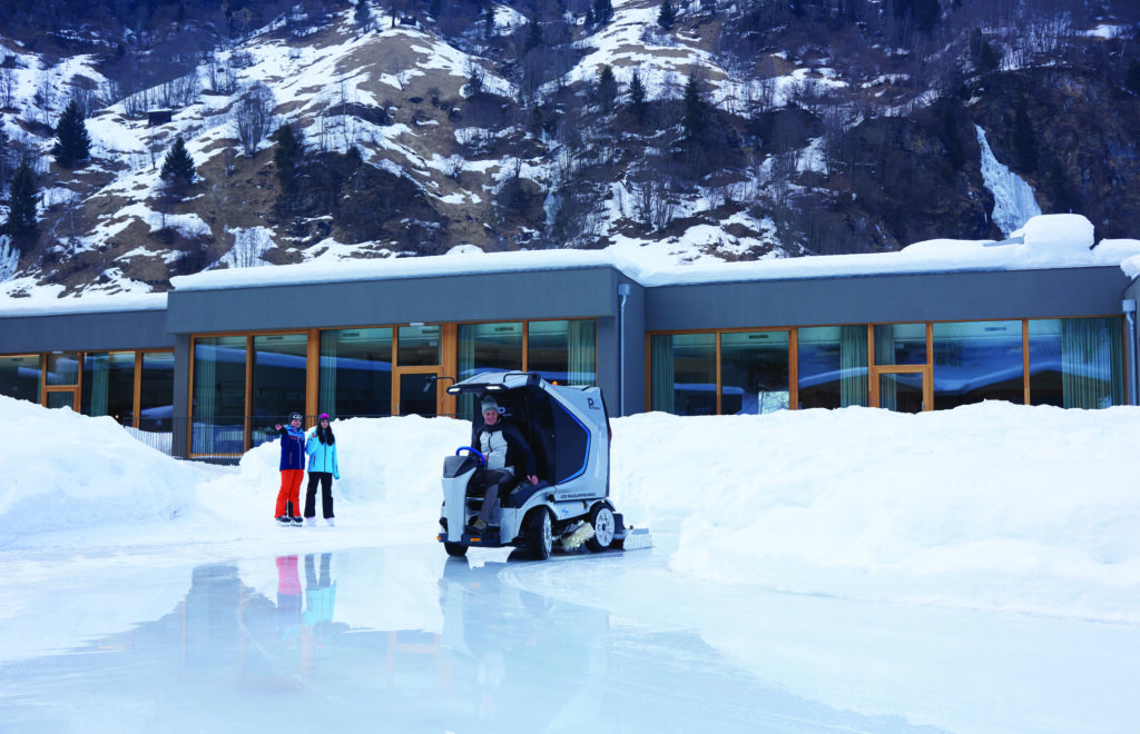 Rolba wm pinguino na lodowisku